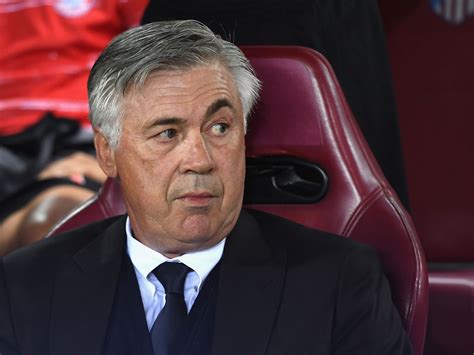 Carlo Ancelotti reveals he has absolutely no control over his eyebrows ...