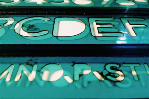 Engineers lettering stencils | Letter stencils, Neon signs, Lettering