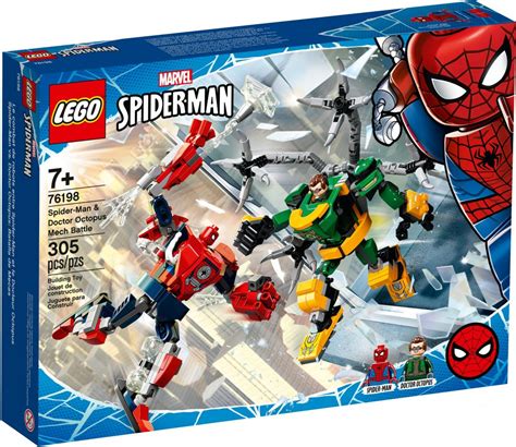 LEGO Marvel Spider-Man & Doctor Octopus Mech Battle (76198) Revealed - The Brick Fan