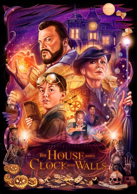 The House With A Clock In Its Walls | Poster By Hollie Matney