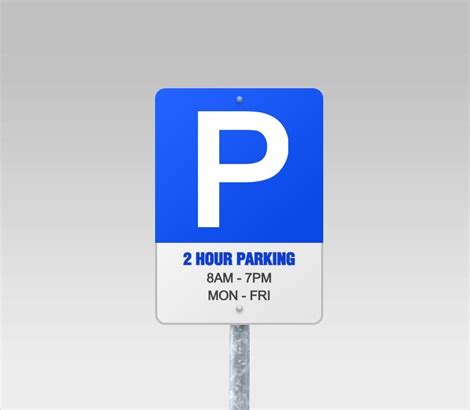 Custom Parking Lot Signs, Custom Parking Space Signs - Signazon