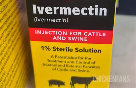 Ivermectin for Chickens - Worms, Lice, Mites - Dosage & Practical Usage | Chicken Fans