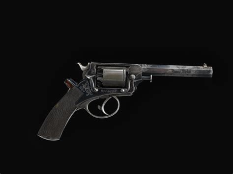 Tranter Revolver presented to J. E. B. Stuart | Smithsonian Institution