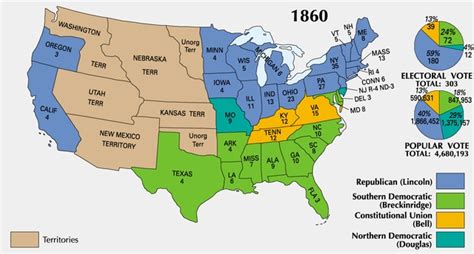 Border State Civil War Secession Border States Slavery Map