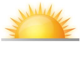 Sunrise, sun rise, weather, rising sun icon - Free download