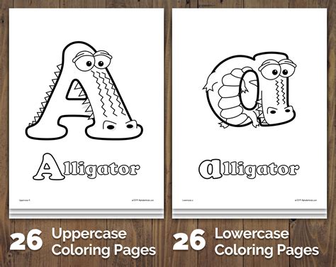 Alphabetimals™ Drawing & Coloring Pack 100 Printable Animal - Etsy 日本