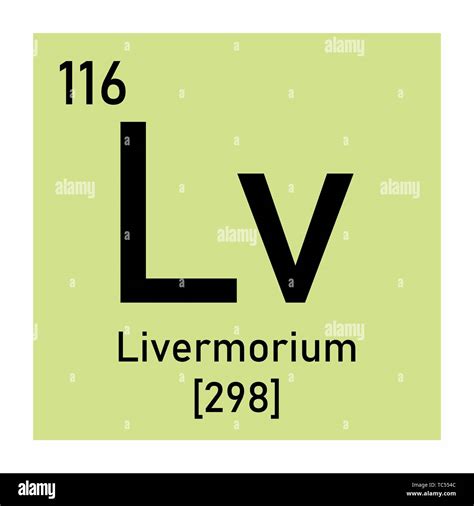 Livermorium vector vectors hi-res stock photography and images - Alamy