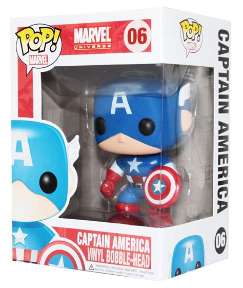 Exclusive Funko 75th Anniversary Captain America POP Vinyl! - Marvel ...