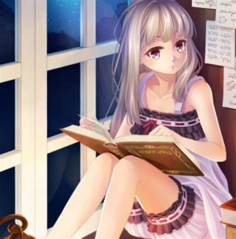 937 Wallpaper Anime Girl Reading A Book Images - MyWeb