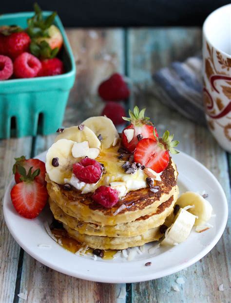 Best Ever Coconut Flour Pancakes for One (Paleo) | Dishing Out Health