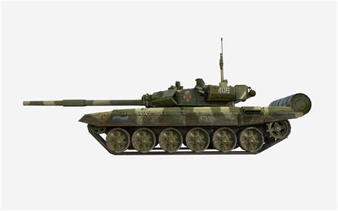 T90A Tank free VR / AR / low-poly 3D model | CGTrader