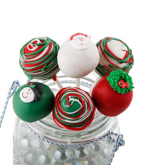 Christmas Cake Pops | Gluten Free Cake Pops | Holiday Cake Pops - Cake ...