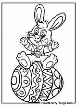 Coloring Pages Of Easter Bunny sketch template