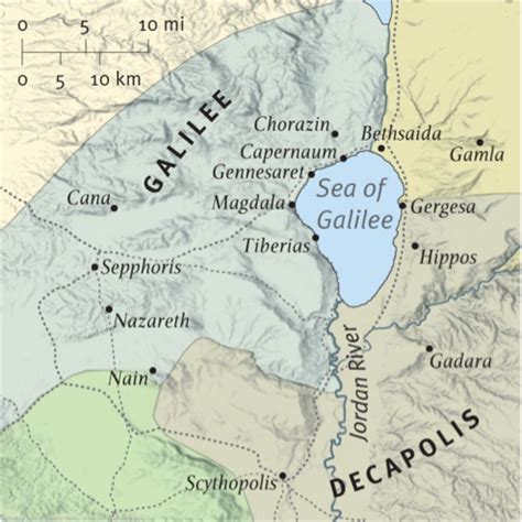 bethsaida map sea of galilee - Yahoo Image Search Results Jesus Teachings, Bible Mapping, Sea Of ...