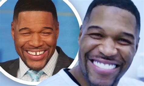 Michael Strahan Closes Gap In Teeth - Michael Strahan Still Has His ...