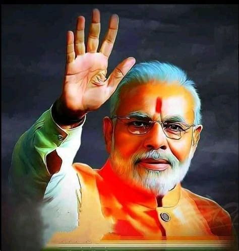 Modi Oil Poster | Portraiture Painting, Potrait Painting, Face Sketch