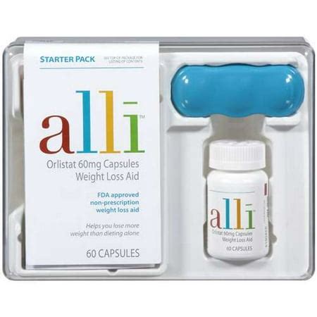 alli Diet Weight Loss Pills 60mg, Starter Pack, 60 Ct - Walmart.com