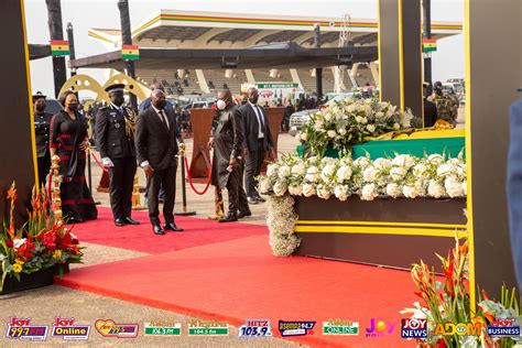 Photos from former President Jerry John Rawlings' burial service - Adomonline.com