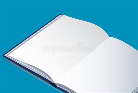 The Open Empty Book Vector Background Stock Vector - Illustration of gray, design: 74164493