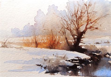 Susan Kennedy Art: Winter Watercolor! | Watercolor paintings ...