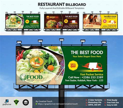 Restaurant Billboard - 16+ Examples, Illustrator, Photoshop, How to Market