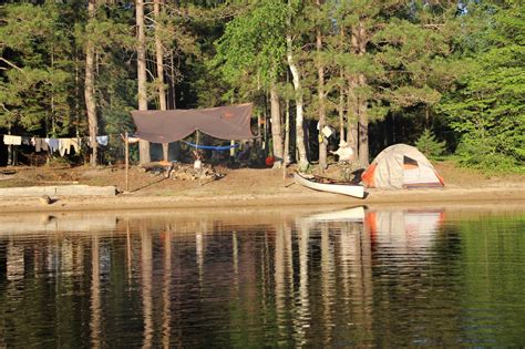 Boundary Waters Map, BWCA, Campsite Information