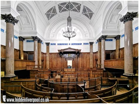 The Crown Court in St George's Hall. Opened in December 1851 as the town Assizes, it remained in ...