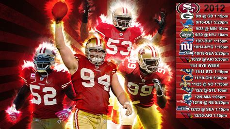 🔥 Free Download San Francisco 49er Wallpaper Schedule By sanfran49er On ...