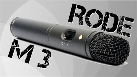 RODE M3 Instrument Condenser Microphone Test / Review - YouTube