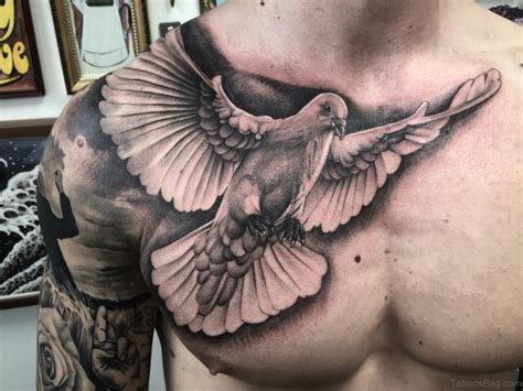 50 Fabulous Birds Tattoos On Chest