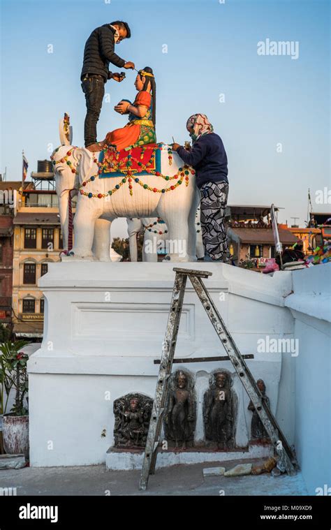 Boudhanath, Nepal, Asia Stock Photo - Alamy