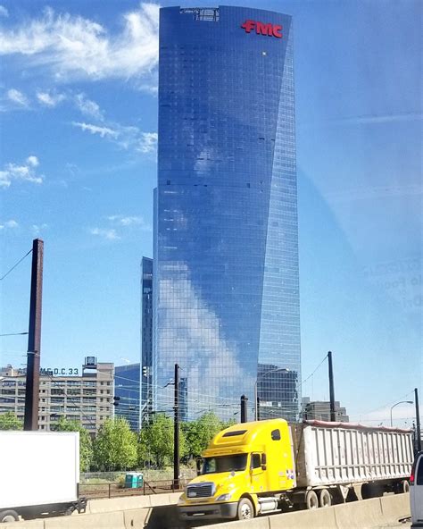 A Look Back at How FMC Tower Elevated the West Philadelphia Skyline - Philadelphia YIMBY