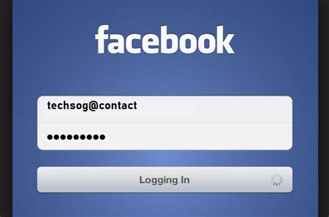 How To Login Facebook Account Website - TechSog