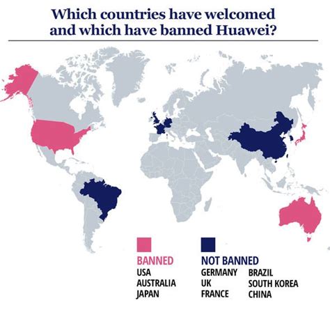 Huawei MAPPED: What countries have BANNED and welcomed Huawei 5G technology | World | News ...