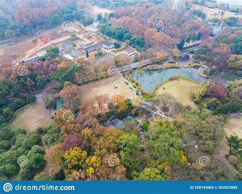 Hubei Wuhan East Lake Scenic Area Late Autumn Scenery Stock Image ...