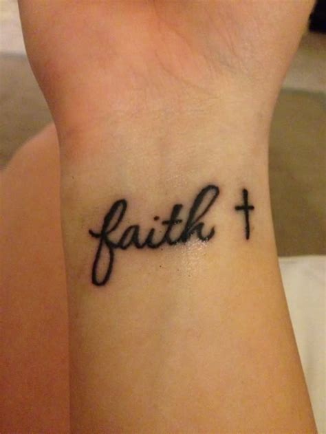 Faith Wrist Tattoos Designs, Ideas and Meaning - Tattoos For You