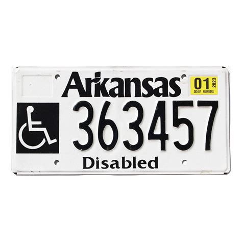 2023 Arkansas Disabled #363457 | AR License Plates