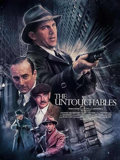 30x30: The Untouchables by Richard Davies - Home of the Alternative Movie Poster -AMP-