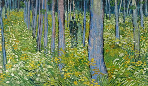 Undergrowth with Two Figures #7 Painting by Vincent Van Gogh - Fine Art ...