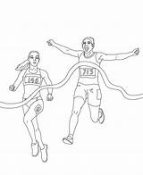 Sprint Running Coloring Pages Pdf To Print  Coloringfoldercom sketch template