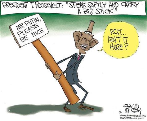 Not exactly 'Big Stick' diplomacy, is it?: A PennLive editorial cartoon ...