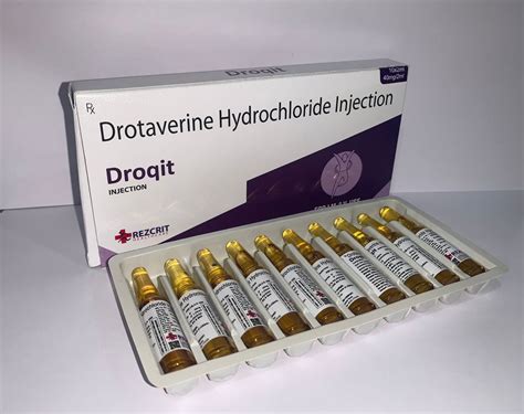 Drotaverine Injection - Manufacturers & Suppliers in India