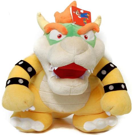 Super Mario Bros Bowser 16" Plush Doll | Oriental Trading