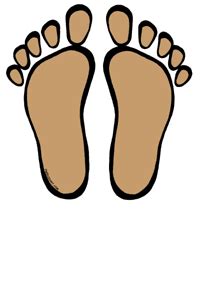 Foot feet clip art free clipart – Clipartix