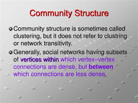 PPT - Community Structure in Social and Biological Network PowerPoint Presentation - ID:832633