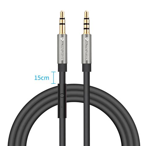 Audio OX HF 3.5mm - 3.5mm Male to Male Car Stereo Aux Cable with Built – UltraProlink