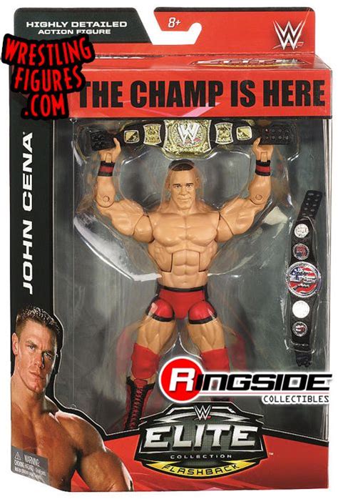 John Cena - Debut Attire with 2 Belts WWE Toy Wrestling Action Figure ...