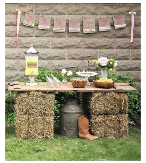 Hay Bale Decorations, Outdoor Wedding Decorations, Table Decorations ...