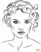 Woman S Face Coloring Page Free Printable Coloring Pa  Vrogueco sketch template