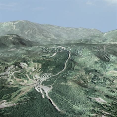 3d Model Landscape Land